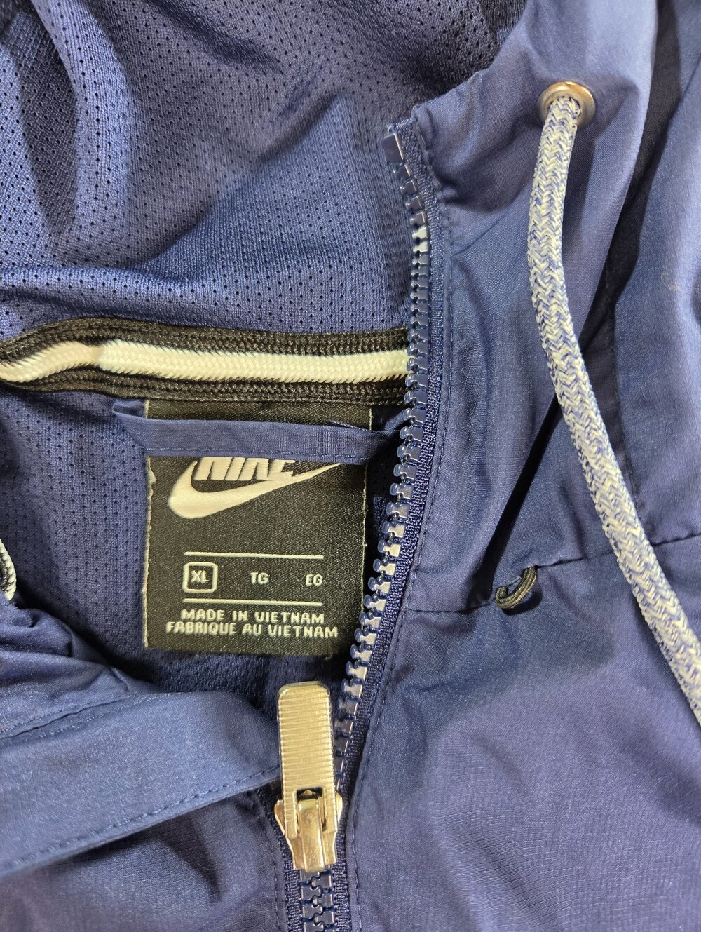 Nike Tottenham Hotspur Windbreaker Mens XL Navy - Picture 3 of 8